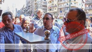 محمد الشريف يفاجئ حي المنتزه ثان ويحيل مدير الإشغالات للتحقيق
