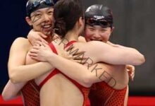 الصين تحطم الارقام القياسية للسباحة بـ 4 × 200 متر سيدات بألومبياد طوكيو 2020