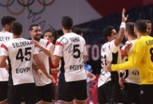 أحمد الأحمر هداف مصر أمام يد اليابان بـ 8 اهداف بألومياد طوكيو 2020