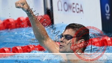الروسي ريلوف ينهي سيطرة الأمريكيين على 100 متر سباحة علي الظهر بـ أولمبياد طوكيو