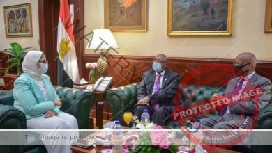 وزيرة الصحة تستقبل نظيرها السوداني لبحث سبل التعاون المشترك