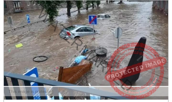 إرتفاع عدد ضحايا فيضانات بلجيكا إلى 15 شخصا و 10 مفقودين