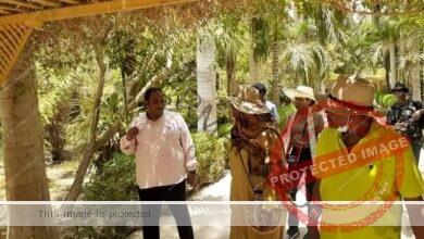 الحديقة النباتية في أسوان تستقبل وزيرة الخارجية السودانية خلال إجازة عيد الأضحى المبارك