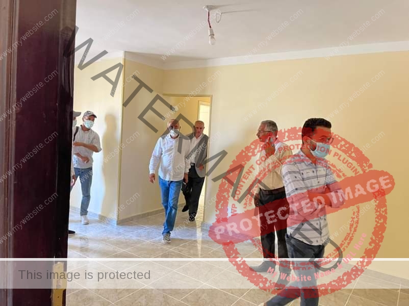 مسئولو "الإسكان" يتفقدون وحدات "سكن لكل المصريين" 