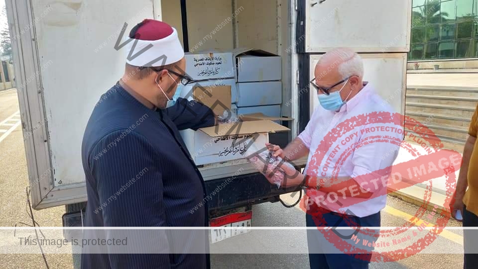 الغضبان : توزيع ٢ طن من لحوم صكوك الأضاحى على الأسر الأكثر احتياجا ببورسعيد