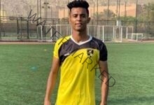 وفاة طه عثمان لاعب نادي المصرية للاتصالات فى حادث أليم