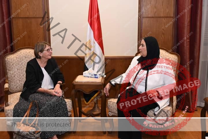 القباج: تستقبل سفيرة فنلندا بالقاهرة بمناسبة انتهاء فترة عملها