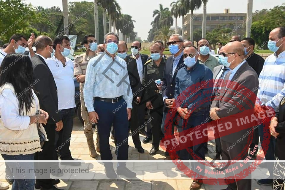 وزير السياحة جولة تفقدية  لمشروع ترميم وإعادة تأهيل قصر محمد علي بشبرا