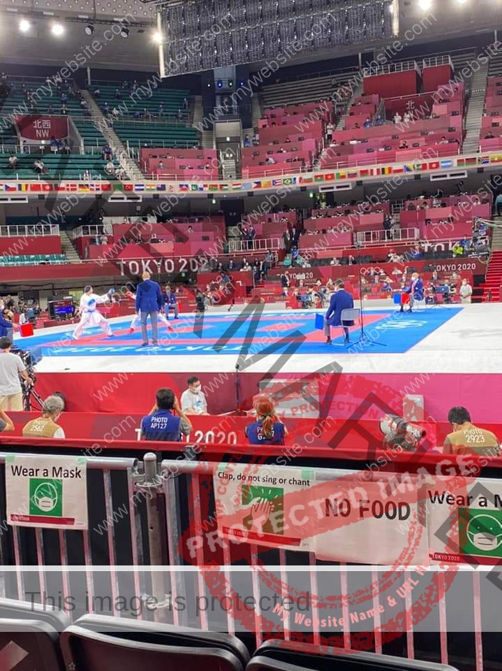 صبحي يهنئ جيانا فاروق ببرونزية أولمبياد طوكيو
