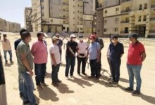 مسئولو الإسكان يتفقدون مشروعات مدينتي ناصر وأسيوط الجديدتين