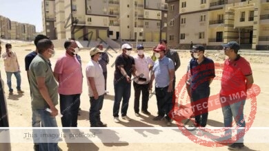 مسئولو الإسكان يتفقدون مشروعات مدينتي ناصر وأسيوط الجديدتين