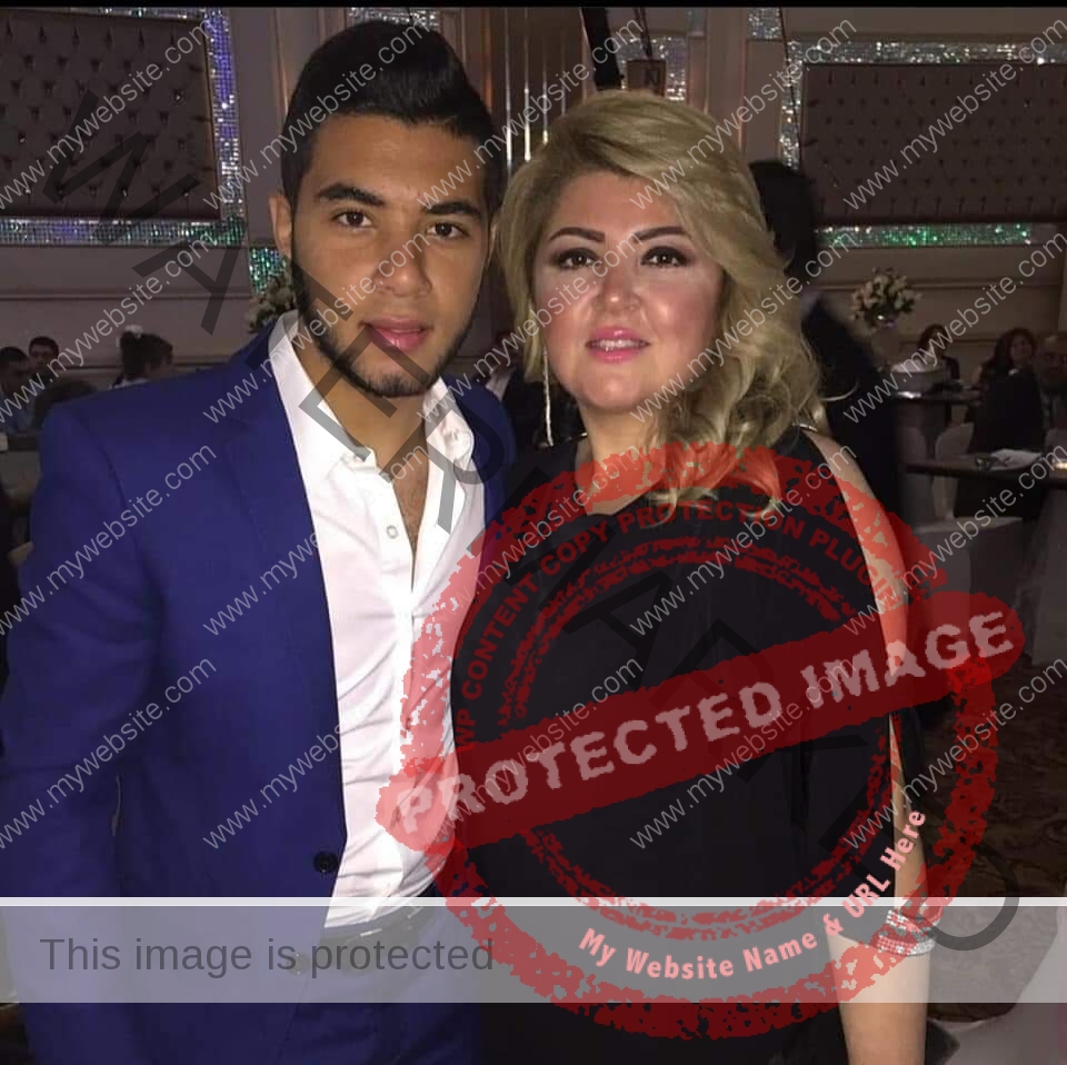مها أحمد مع نجلها في حفلة محمد رمضان بعد وعكتها الصحية