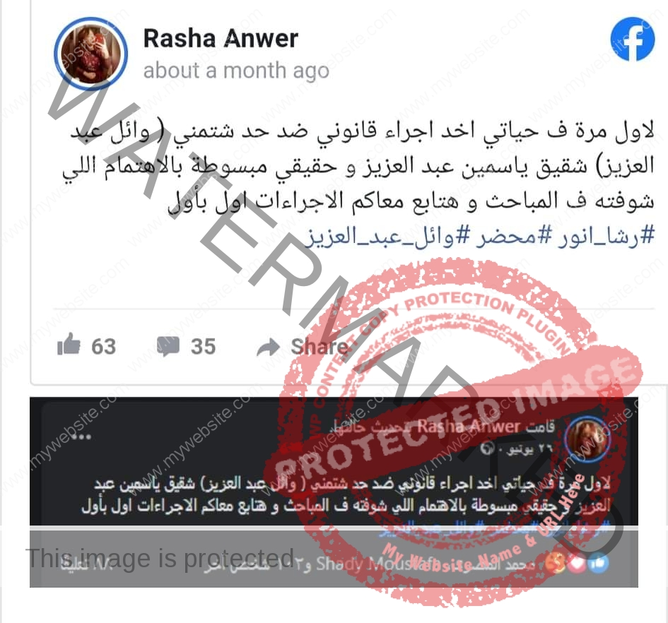 عاجل.. بلاغ من الصحفية رشا أنور بتهمة سب وقذف من وائل عبدالعزيز
