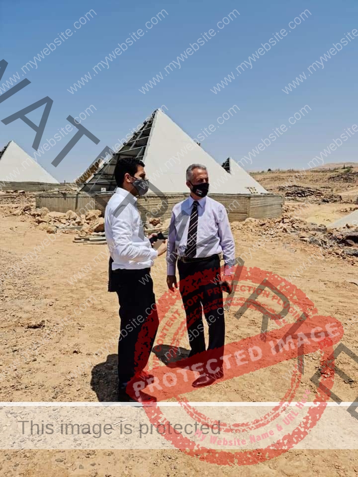 شاهد بالصور نيروز والأهرامات المصرية في مادبا "الأردن"