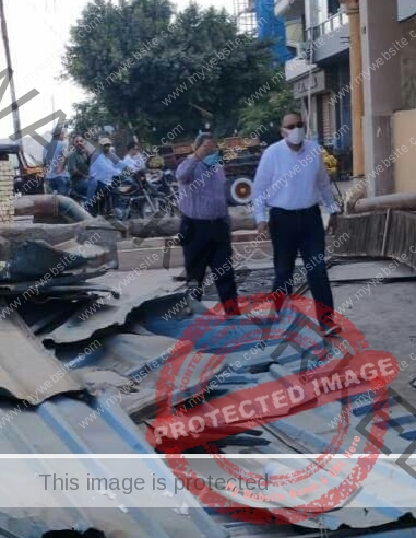 غراب يأمر بفتح شارعين مغلقين أمام المواطنين بمدينة منيا القمح