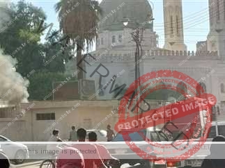 الدفاع المدني يسيطر على حريق نشب في كشك كهرباء داخل مسجد بقنا