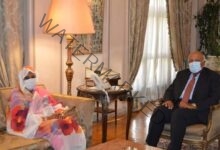 التنسيق المصري السوداني مستمر… شكري يستقبل وزيرة خارجية السودان