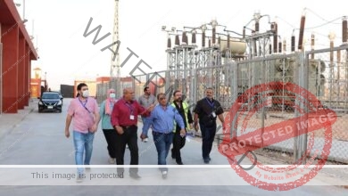 رئيس جهاز مدينة السادات يتفقد محطة كهرباء المنطقة الصناعية الثامنة لخدمة 1076 مصنعا