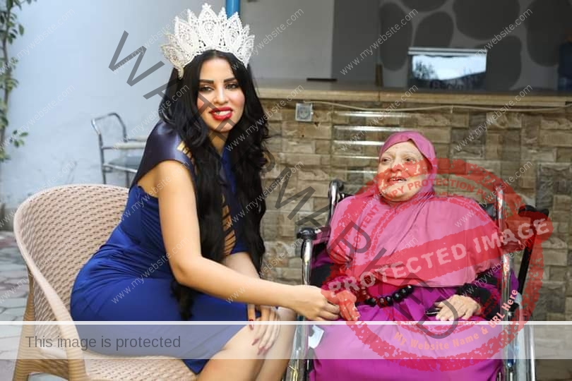 ملكة جمال العرب ٢٠٢٠ إلهام بالمخفي تزور الأيتام ودور رعاية كبار السن