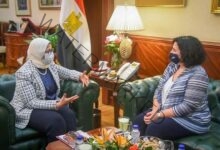زايد تستقبل ممثل هيئة الأمم المتحدة للمرأة بمصر لبحث تعزيز التعاون في البرامج الصحية والتنموية للمرأة 