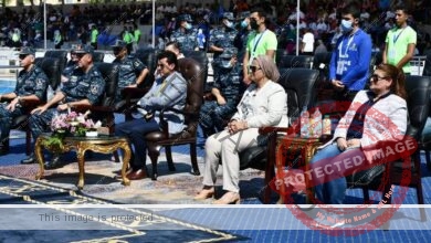 وزير الشباب والرياضة يشهد احتفالات ذكرى أكتوبر بقاعدة رأس التين البحرية بالاسكندرية