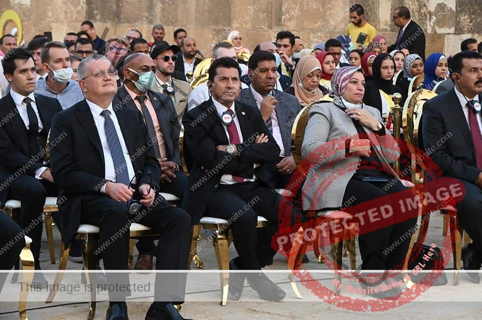 وزير الشباب والرياضة والسفير الروسي يختتمان منتدى الشباب المصري الروسي في نسخته الثانية