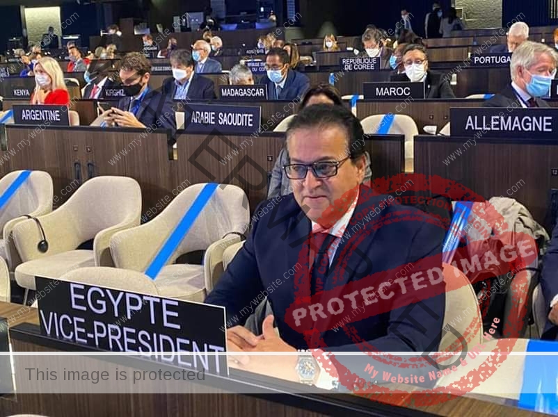 عبد الغفار يلقي كلمة مصر فى الدورة (212) للمجلس التنفيذي لليونسكو