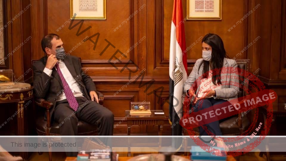 "المشاط" تلتقي نائب رئيس البنك الأوروبي لإعادة الإعمار والتنمية ضمن فعاليات زيارته لمصر