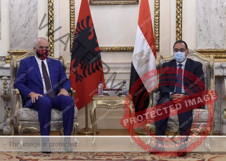 رئيسا الوزراء المصري والألباني يترأسان جلسة مباحثات موسعة لتعزيز علاقات التعاون بين البلدين