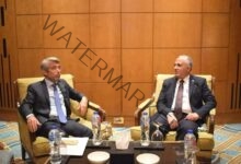  عبد العاطى يلتقى وزير المياه والطاقة اللبنانى ونائب وزير المياه والبيئه والزراعه السعودي