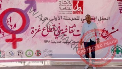 يسري درويش ينفذ الحفل الختامي الأول من مشروع حاضنات ثقافية في قطاع غزة