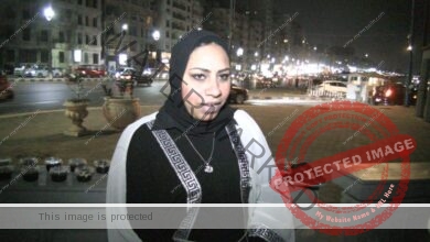 دينا إبراهيم صاحبة عربة حلويات بالاسكندرية
