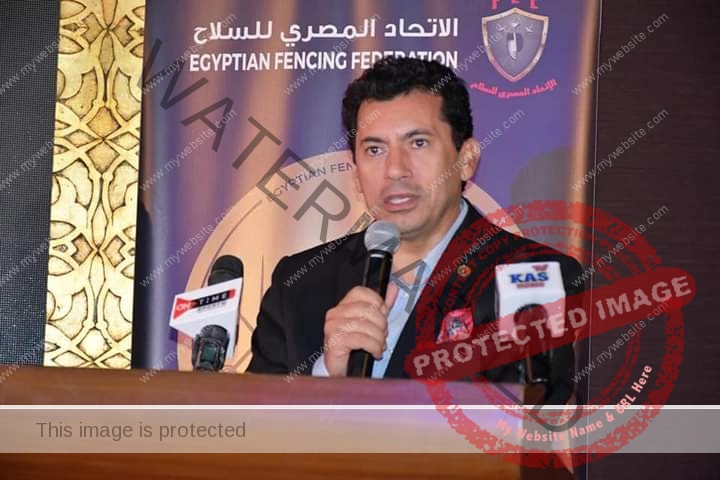 صبحي يشهد حفل تكريم لاعبي مصر للسلاح