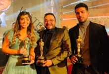 حسام داغر يحصل على جائزة أفضل ممثل شاب في مهرجان نجم العرب عن شخصية أبو المكارم