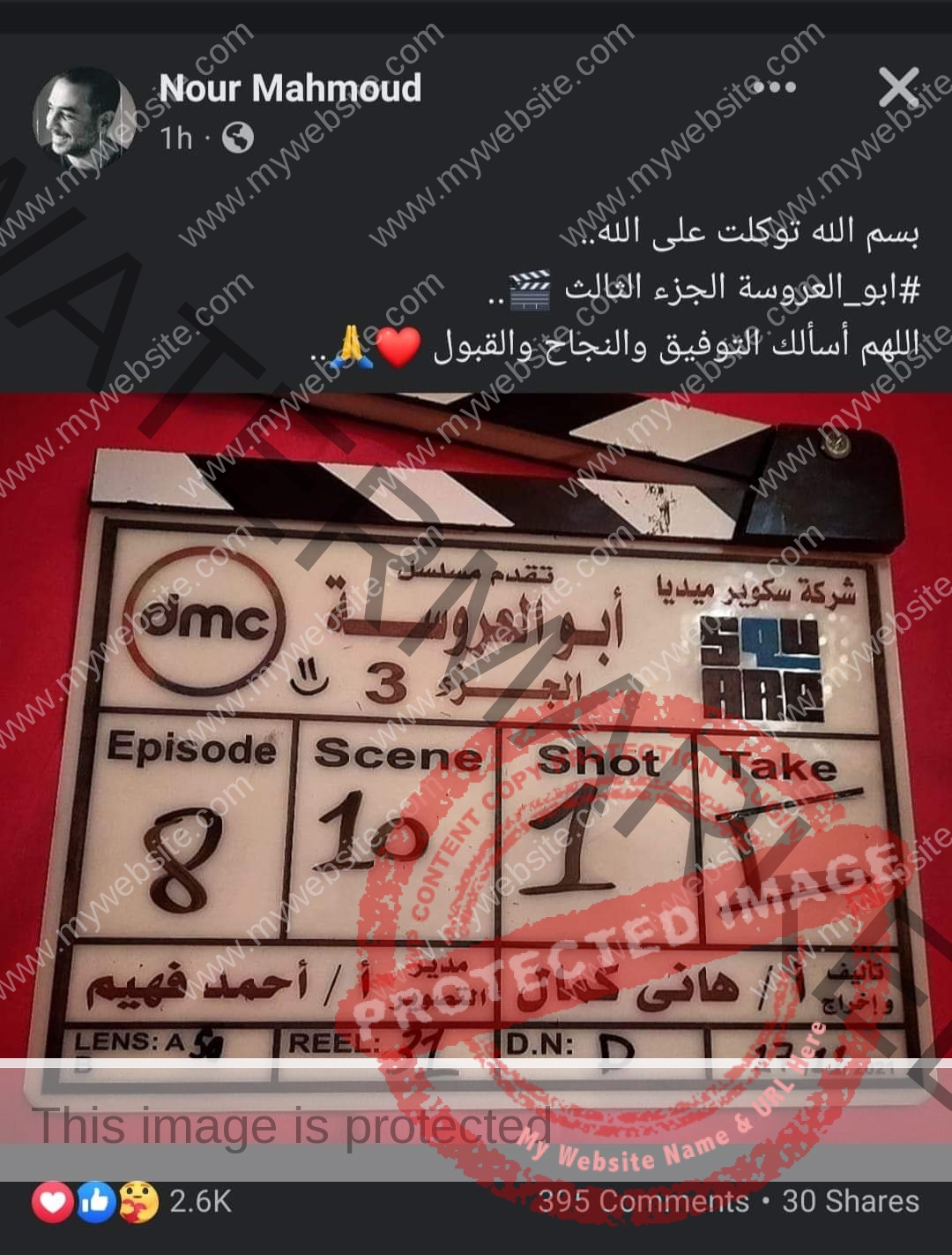 نور محمود يشارك في مسلسل "أبو العروسة" الجزء الثالث