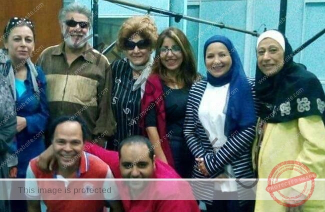 محمود عامر يشارك بصورة له مع أشرف عبد الغفور وعايدة كامل