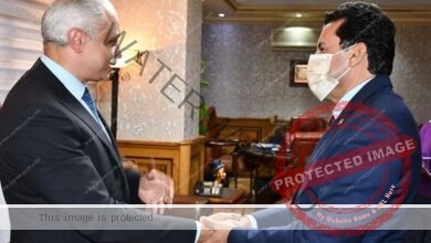 صبحي يلتقي مساعد وزير الخارجية للشئون الآسيوية وسفير مصر السابق باليابان