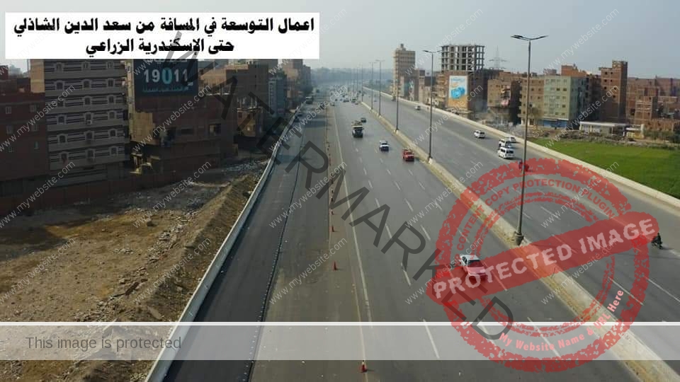 وزير النقل في جولة تفقدية بمشروع التطوير الشامل للطريق الدائرى حول القاهرة الكبرى