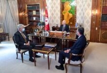رئيس تونس يجتمع بوزيري الدفاع والداخلية
