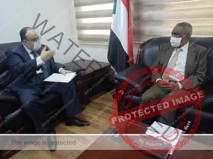 السفير المصري في الخرطوم يلتقي بالوكيل المكلف بأعمال وزارة الخارجية