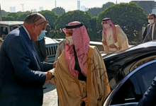 ‏شكري يستقبل وزير الخارجية السعودي لإجتماع لجنة المتابعة السياسية 