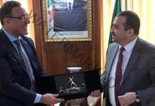 سفير مصر في الجزائر يلتقي وزير الطاقة والمناجم الجزائري