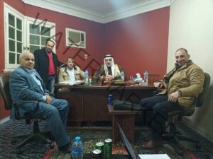رئيس اتحاد القبائل العربية يستقبل المستشار الإعلامي لـ مؤسسة عالم النجوم 