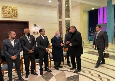عزاء الكاتب الصحفي الكبير إبراهيم حجازي بمسجد المشير