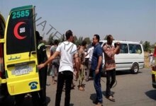 عاجل.. مصرع شخصان وإصابة 9 آخرون في حادث سير علي الطريق السياحي بـ الفيوم