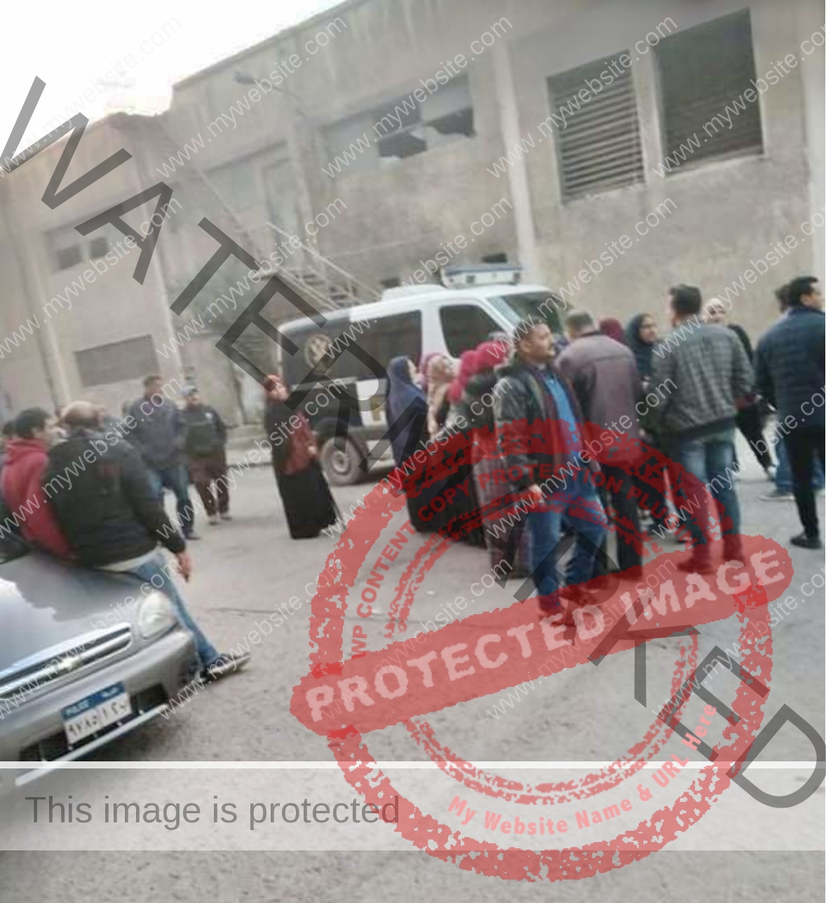 إصابة 7 عمال في إنهيار سقف شركة النصر للغزل والنسيج بالمحلة الكبرى