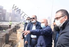 الوزير في جولة تفقدية بمواقع العمل بمشروع التطوير الشامل للطريق الدائرى حول القاهرة الكبرى