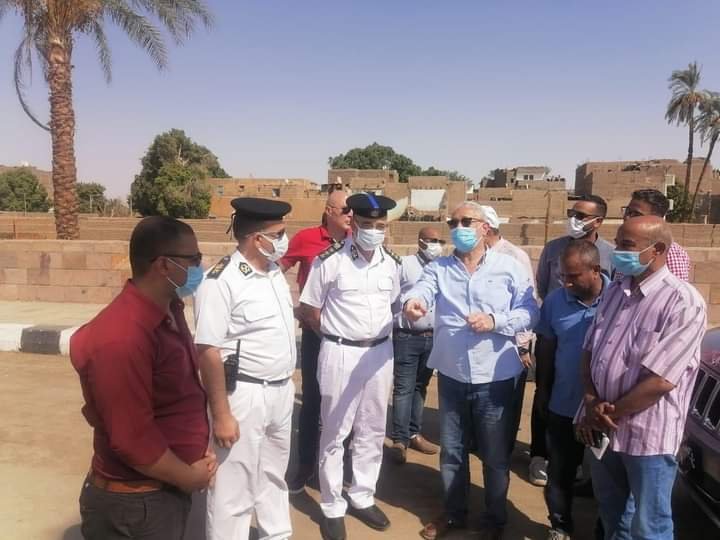 حصاد شرطة المرافق بالأقصر بالتنسيق مع مجالس المدن خلال عام 2021