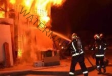 الحماية المدنية تسيطر على حريق ضخم فى 4 محلات تجارية وقت الإفطار بالمطرية دقهلية