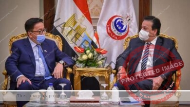 عبد الغفار يبحث مع السفير الكازاخستاني لدى مصر سبل التعاون بين البلدين 